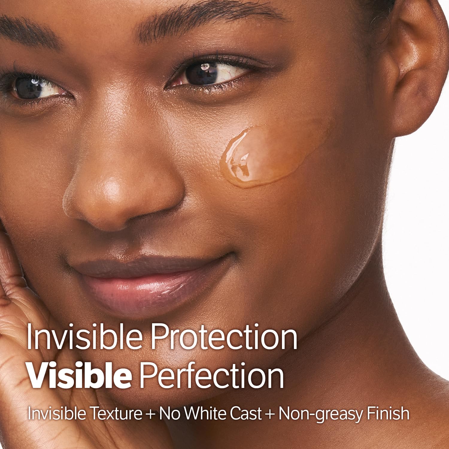 SUNGBOON EDITOR pore-blurring-primer-effect swatch reveals matte, smooth skin for long-wear makeup.