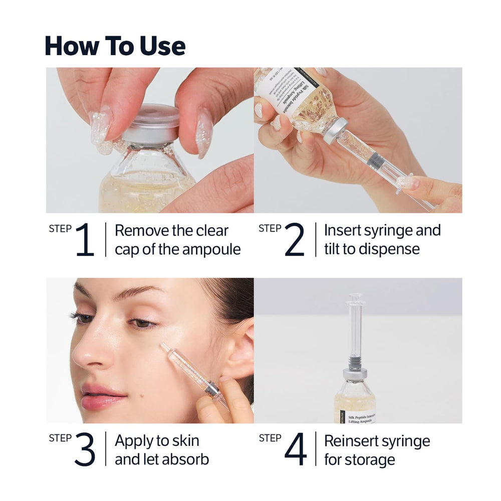 SUNGBOON EDITOR Silk Peptide rapid absorption for smooth skin feel