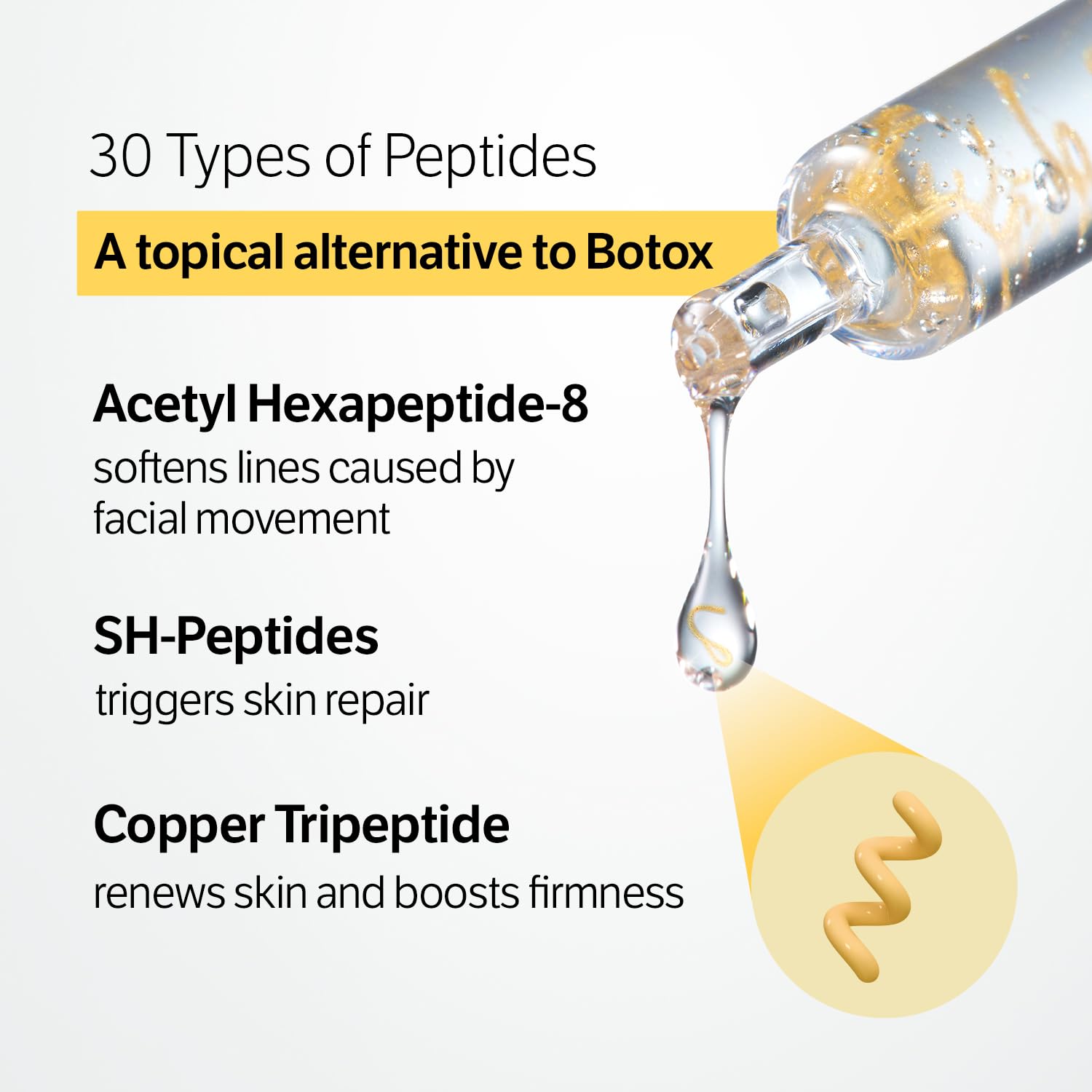 SUNGBOON EDITOR Silk Peptide volufiline technology indicating volumizing density potential