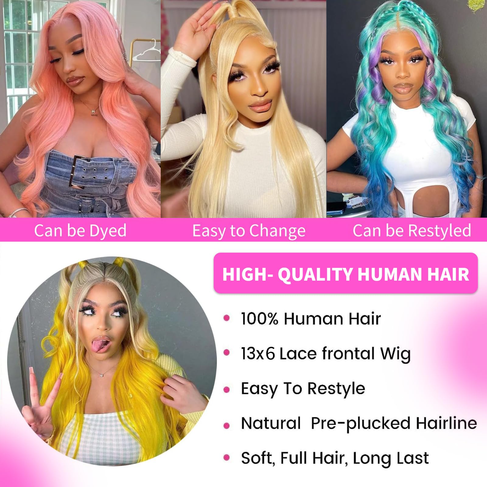 SUNKASA bleached-blonde-613 wig color-ready and versatile for styling