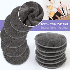 Sunland makeup remover pads measure 3.15 inches for precise facial cleansing.
