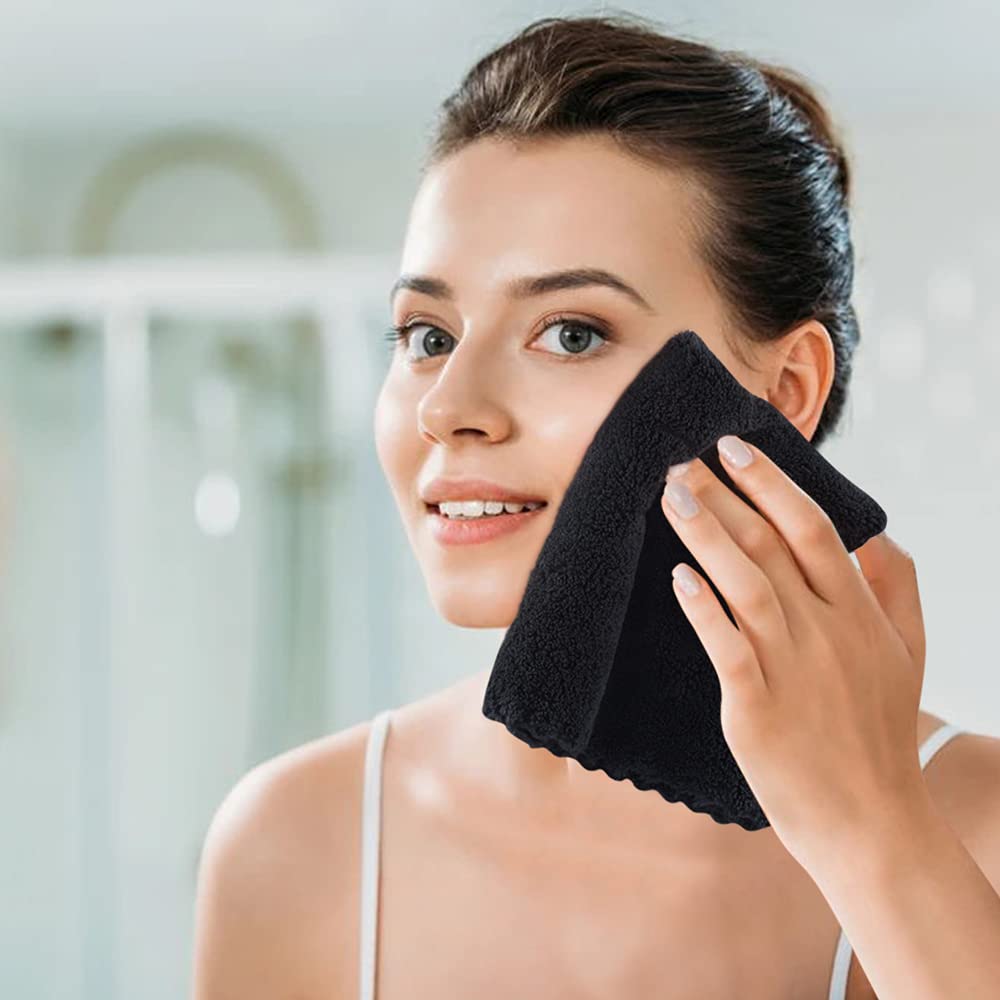 SUNLAND microfiber cloth ready for daily cleansing in the towel rack.
