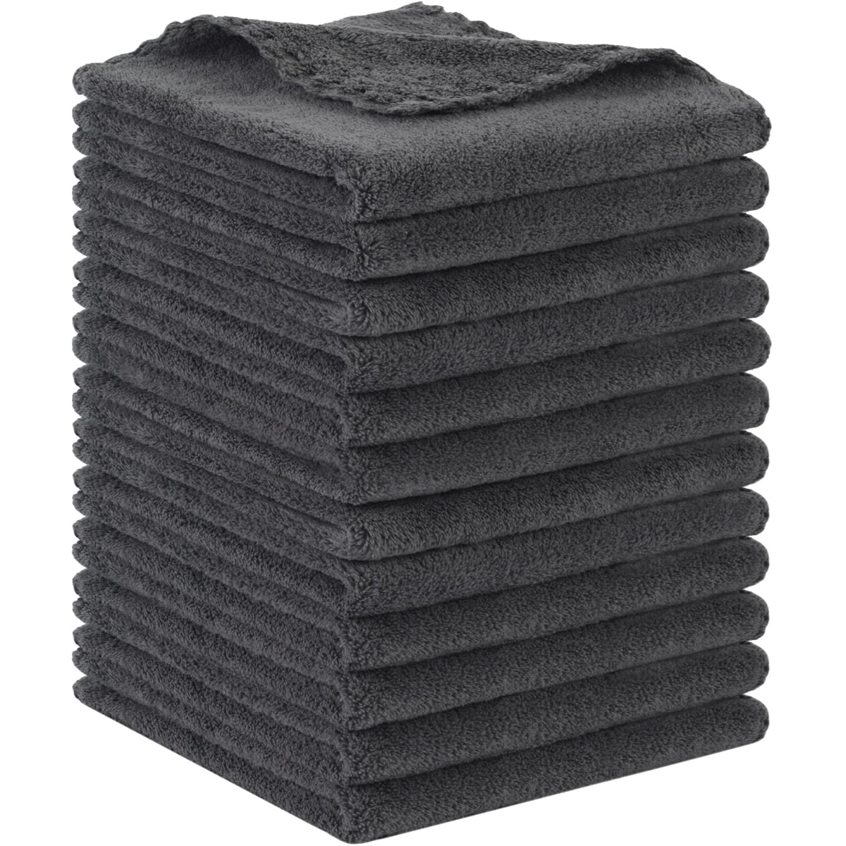 SUNLAND microfiber face cloth shows soft texture for gentle makeup removal.