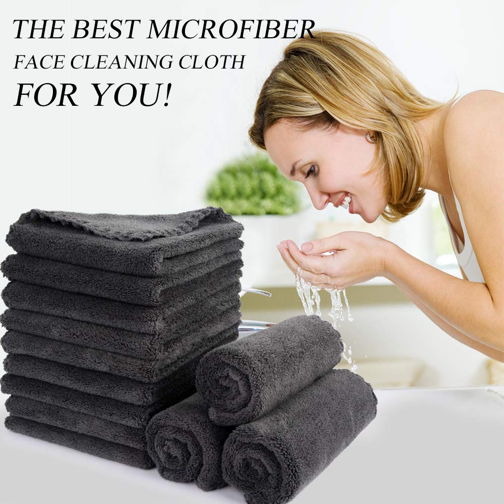 SUNLAND microfiber face cloth doubles as a soft hand or face towel.