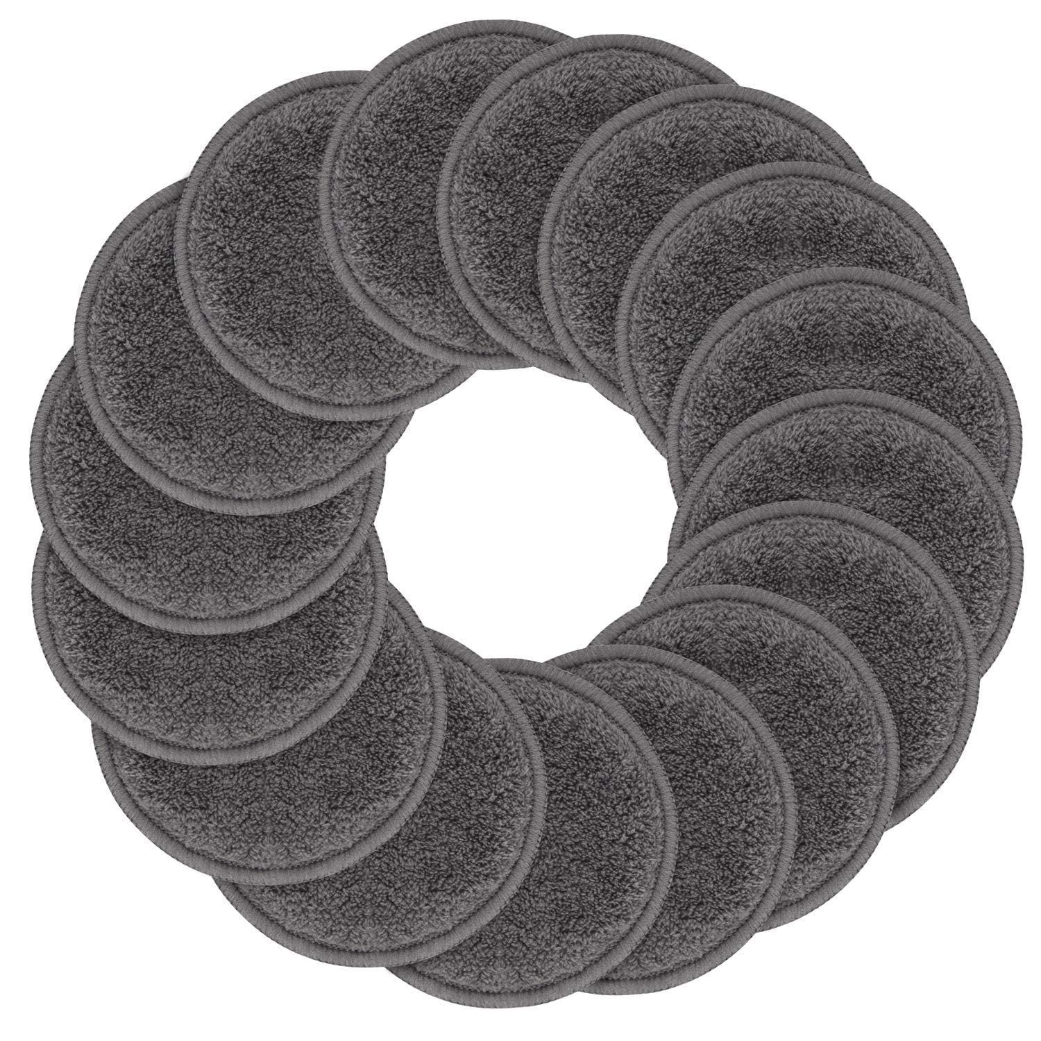 Sunland reusable makeup remover pads in packaging for eco-friendly daily cleansing.