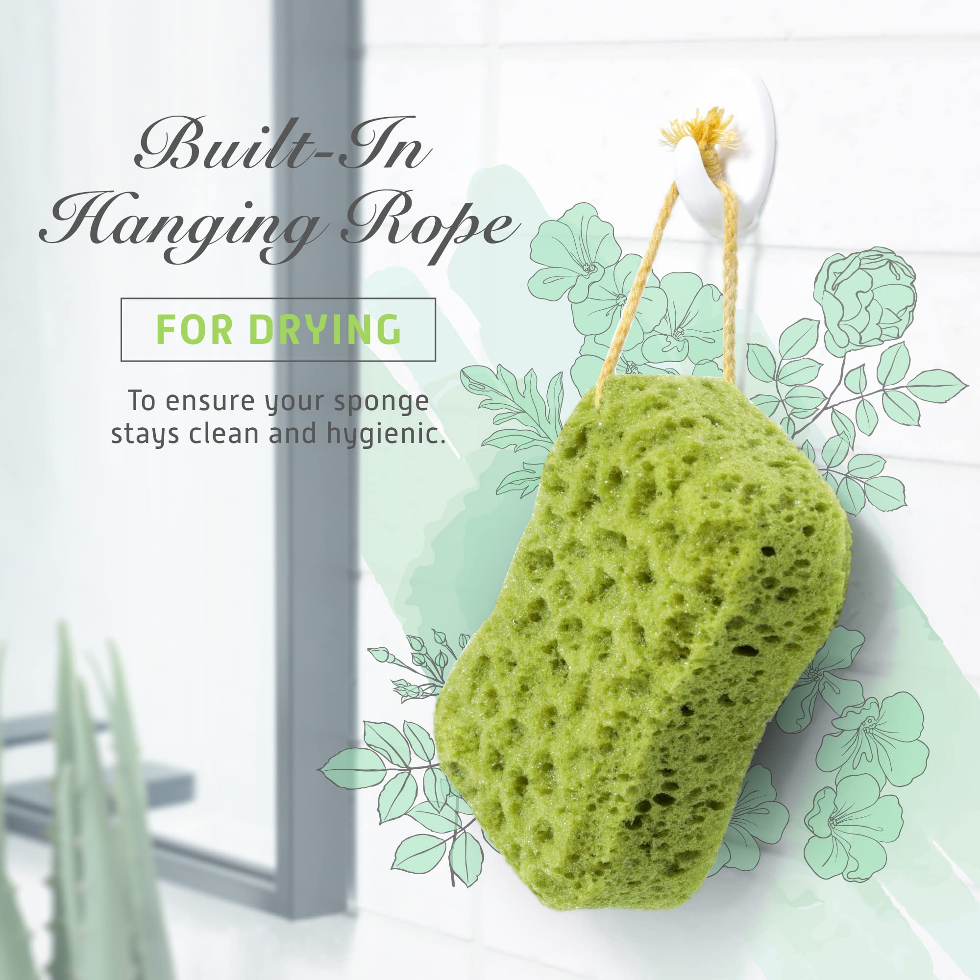 Sunlite Spongentle eco-friendly PU construction lasts longer than PVC sponges