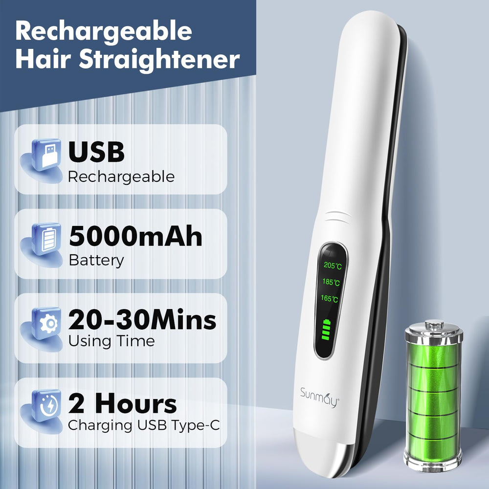SUNMAY 20-second heat-up delivers fast styling for busy mornings