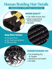 SUNNGIRL boho braids color variations for creative styling