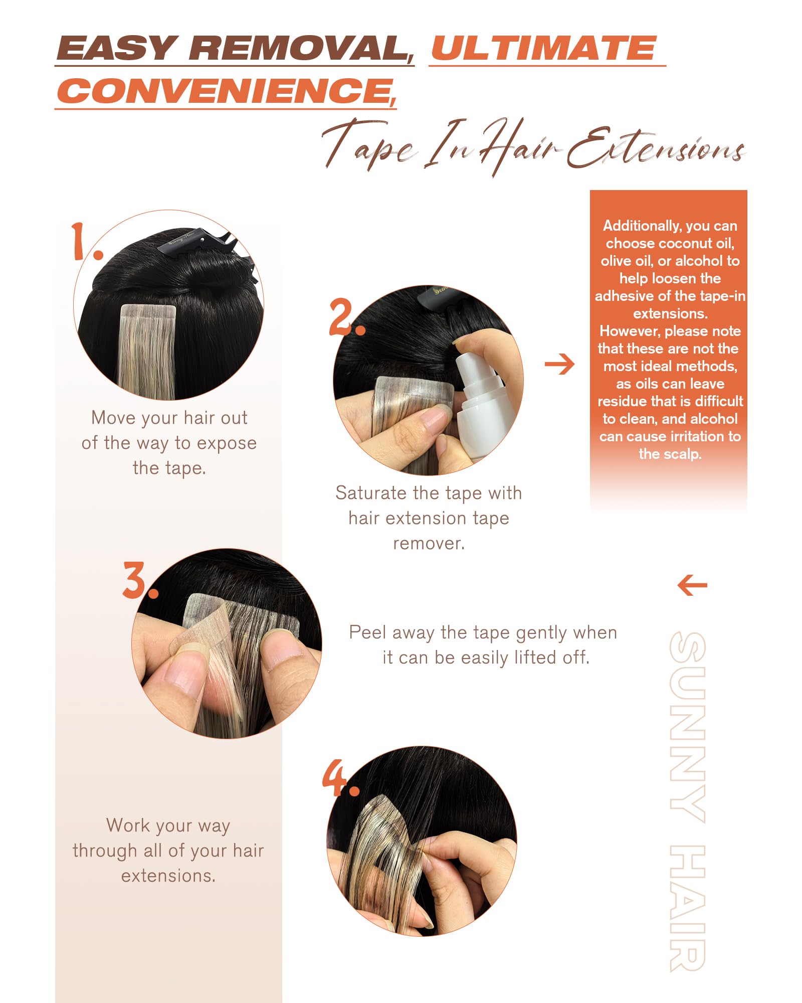 Sunny Hair care tips for washing and air-drying to maintain shine.