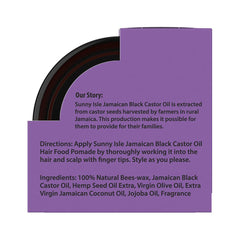 Sunny Isle texture-swatch shows creamy formula ideal for dry scalp relief