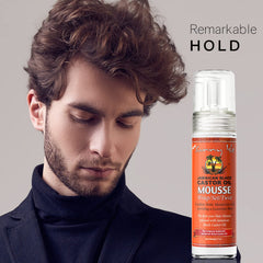 Sunny Isle Jamaican Black Castor Oil Mousse Wrap Set twist style displaying flexible hold and shaping.