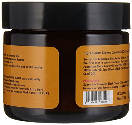 Sunny Isle butter texture close-up showing rich, creamy consistency for hair and skin.