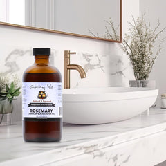 Sunny Isle Rosemary Jamaican Black Castor Oil pours smoothly for hot oil treatment