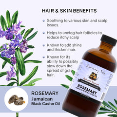 Sunny Isle Rosemary Jamaican Black Castor Oil texture swatch shows rich moisture
