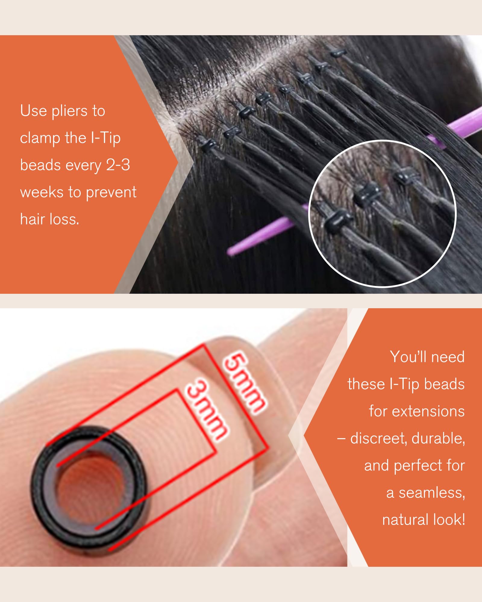 Sunny Hair itip extensions support heat styling up to 350F for versatile looks