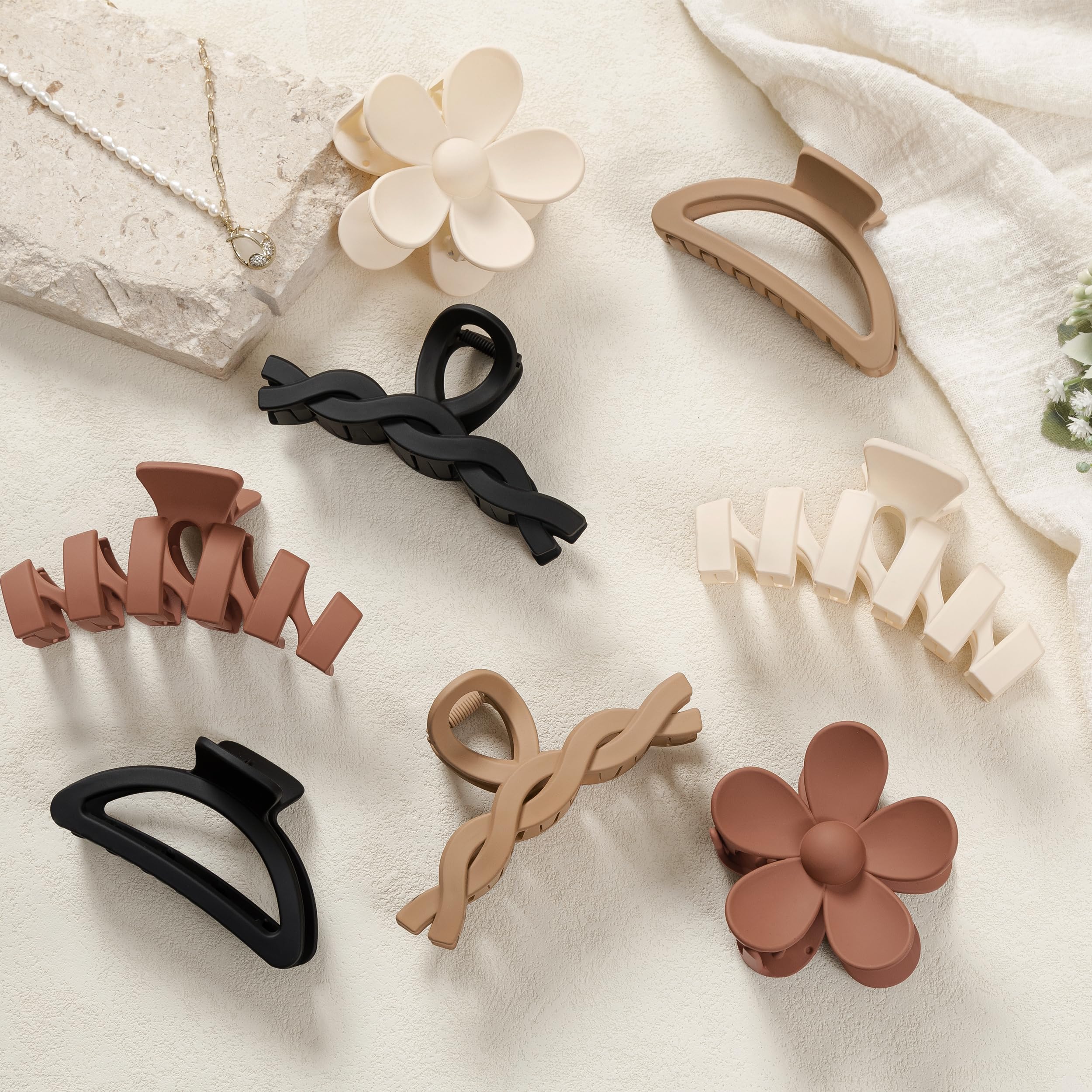 Sunolga daily-use hair accessory set delivers versatile styling for work or play.