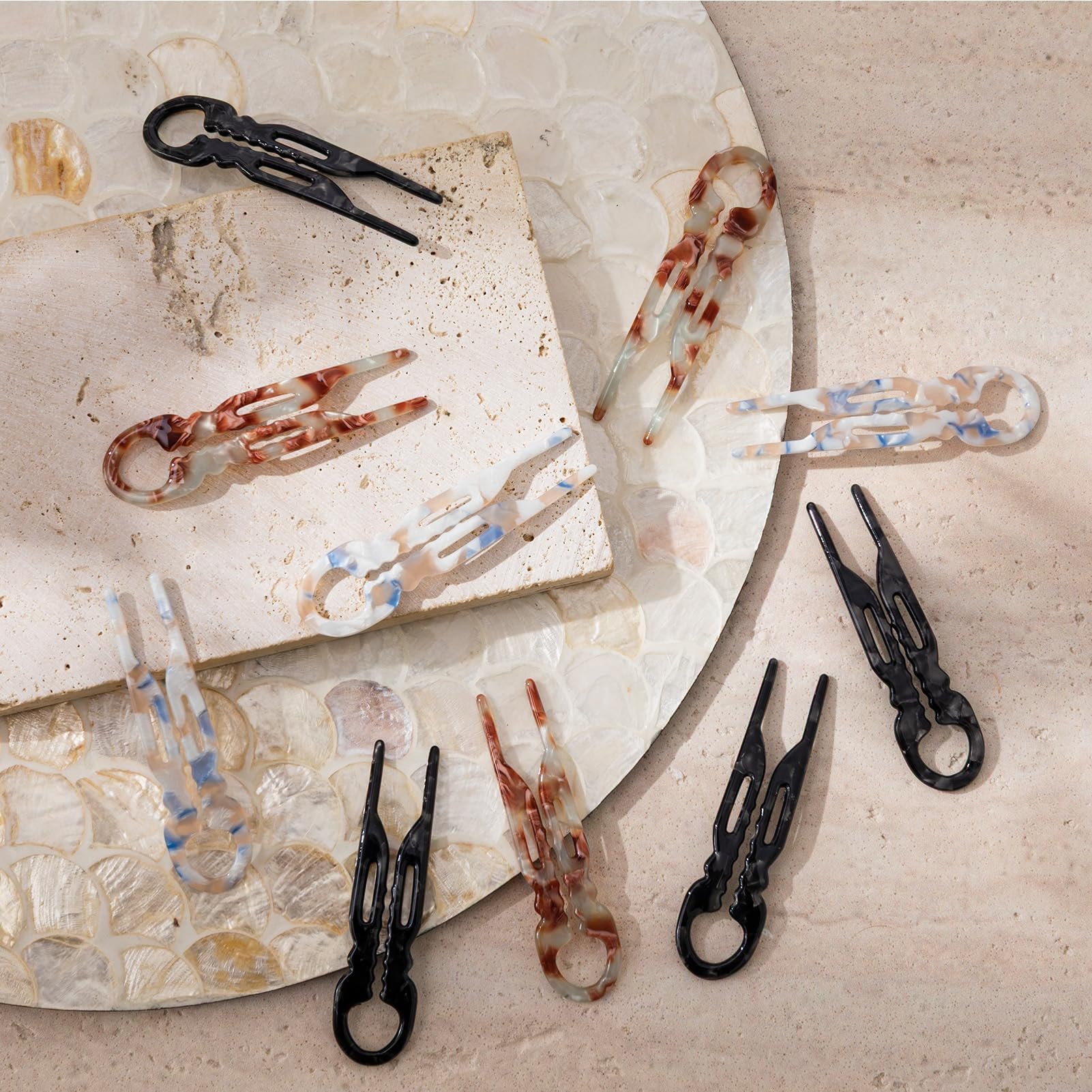 Sunolga small French hair pin gift idea ideal for moms and friends
