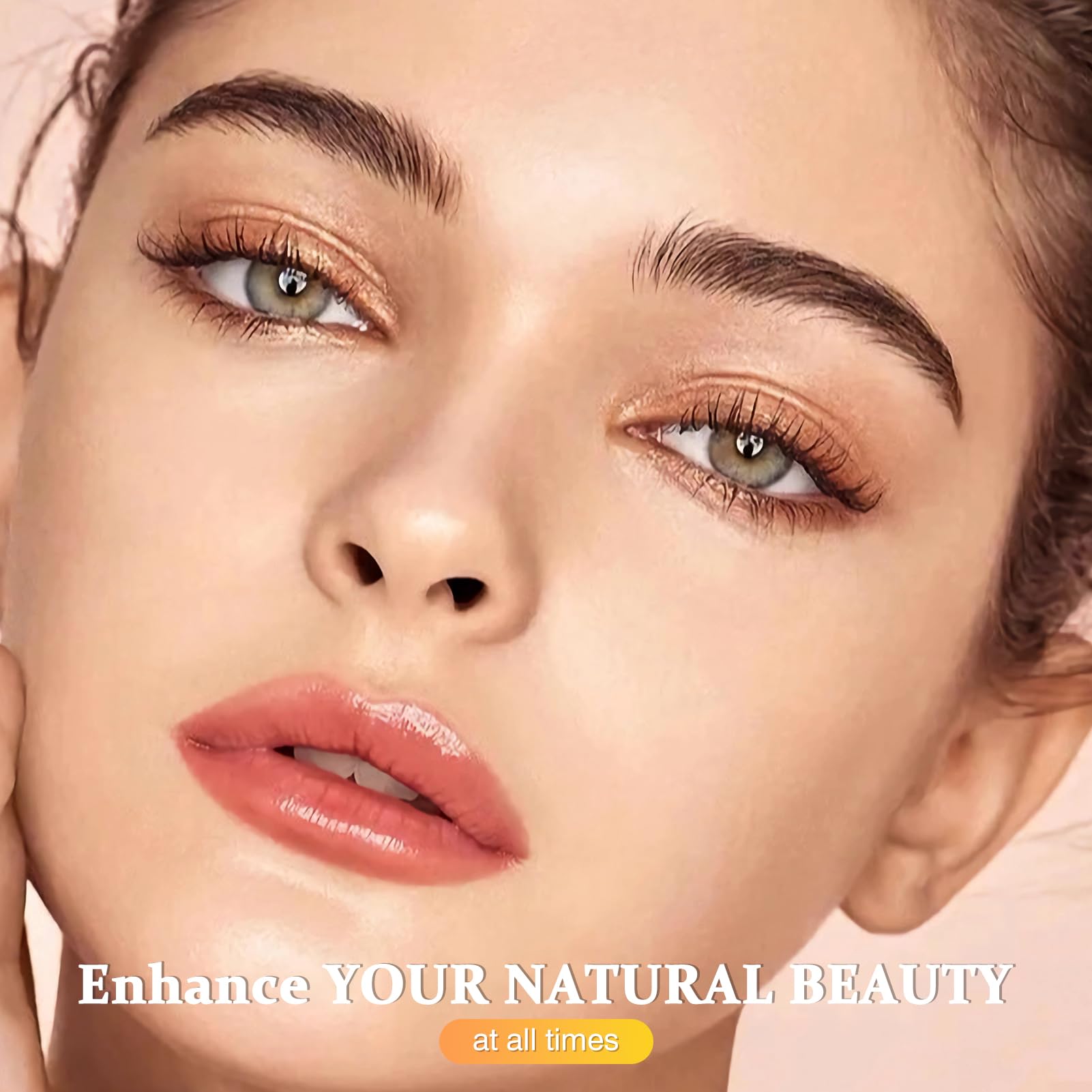 SUNSENT components laid out for lash lift and brow lamination at home.