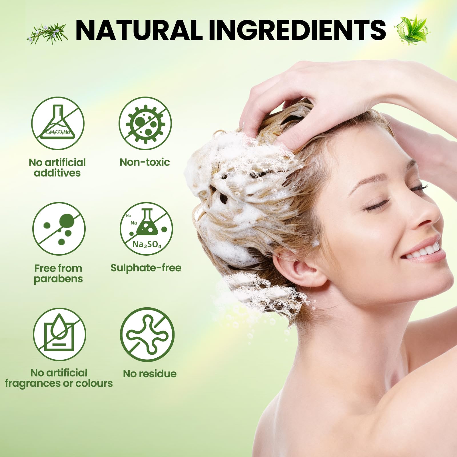 Sunspeak Rosemary Conditioner silicone-free formula for gentle care