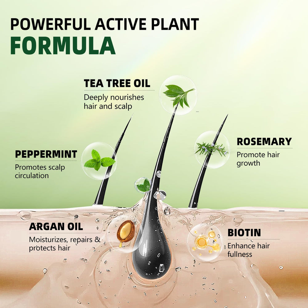 Sunspeak rosemary shampoo promotes scalp care and soothing routine