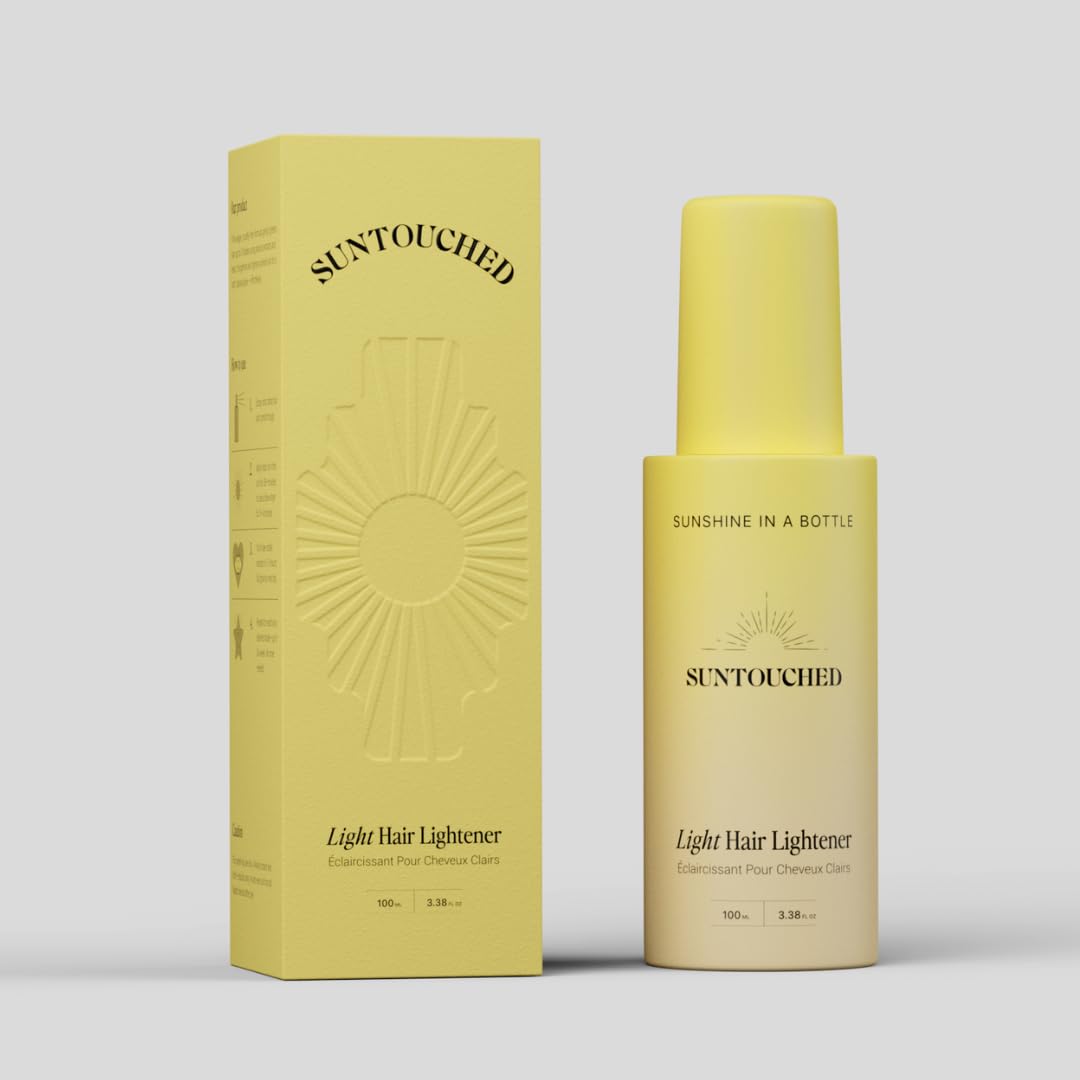 Suntouched Beach Blonde at home results in salon-like beachy highlights