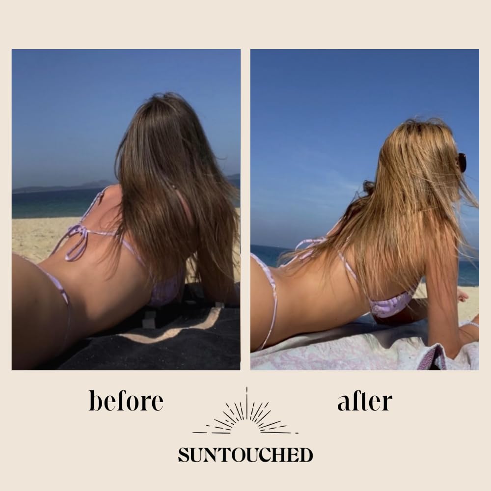 Suntouched spray pump shows easy application for touch-ups between washes