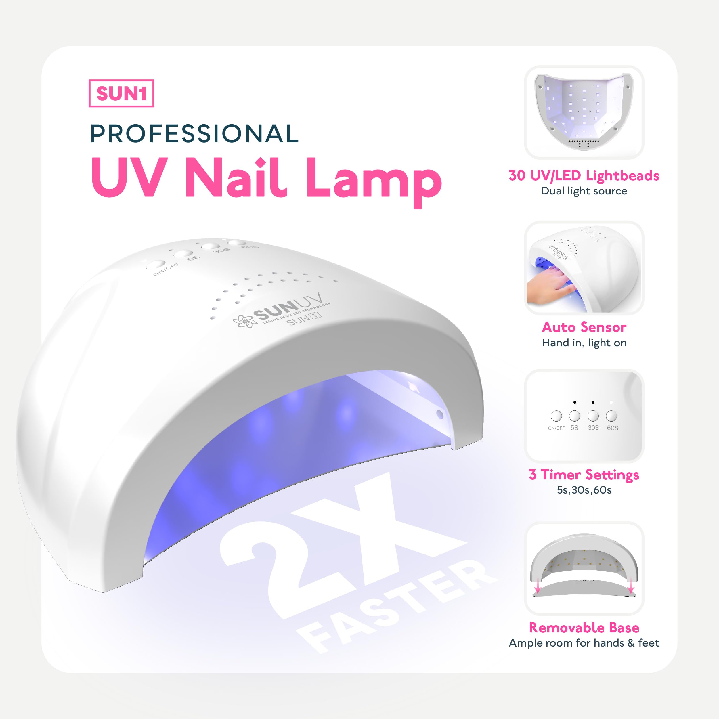 SUNUV Base Coat for smooth, even color application