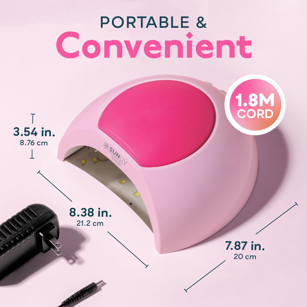 SUNUV SUN2C auto sensor activates curing with hands-free operation