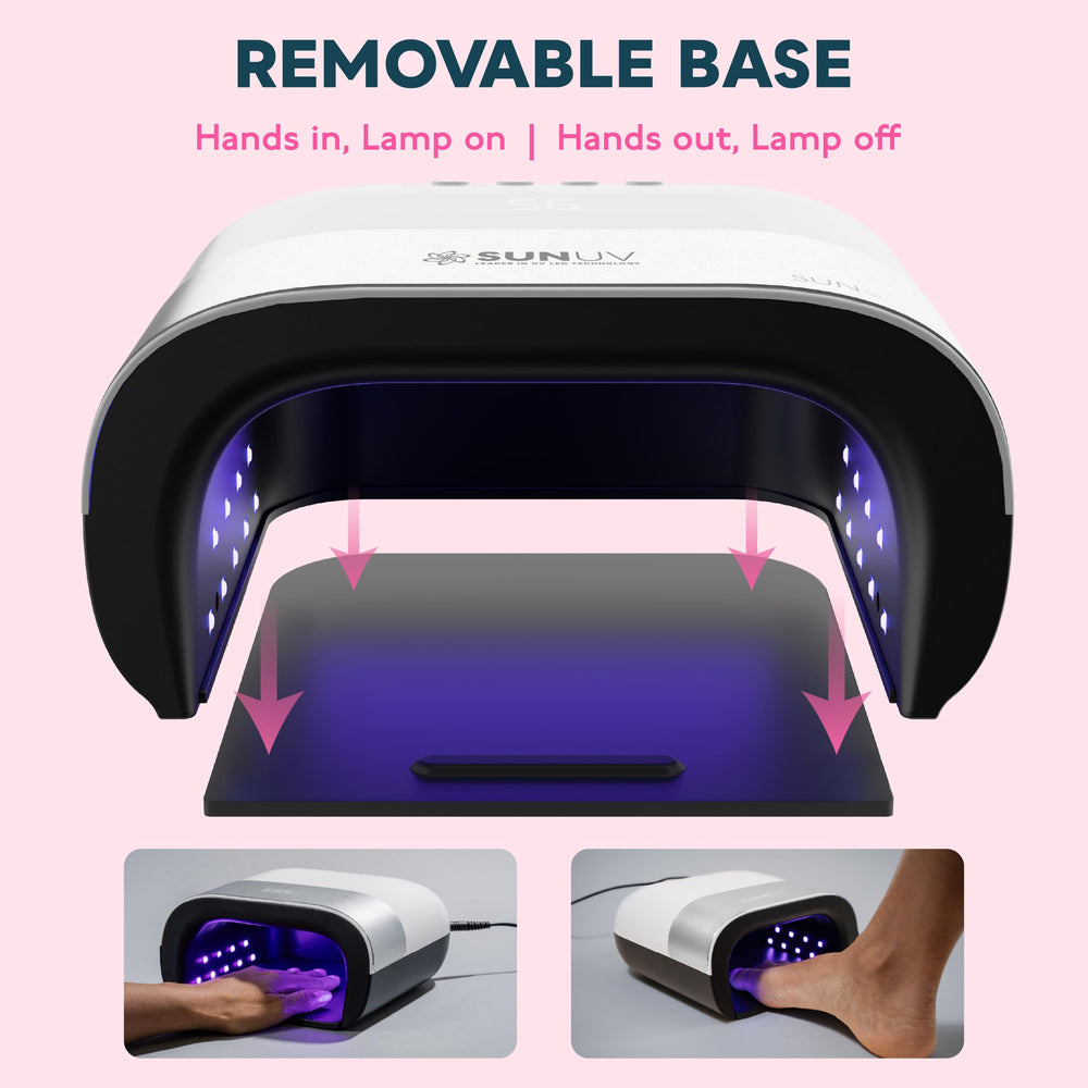 Sunuv SUN3 smart-sensor panel prompts automatic start for hands-free curing