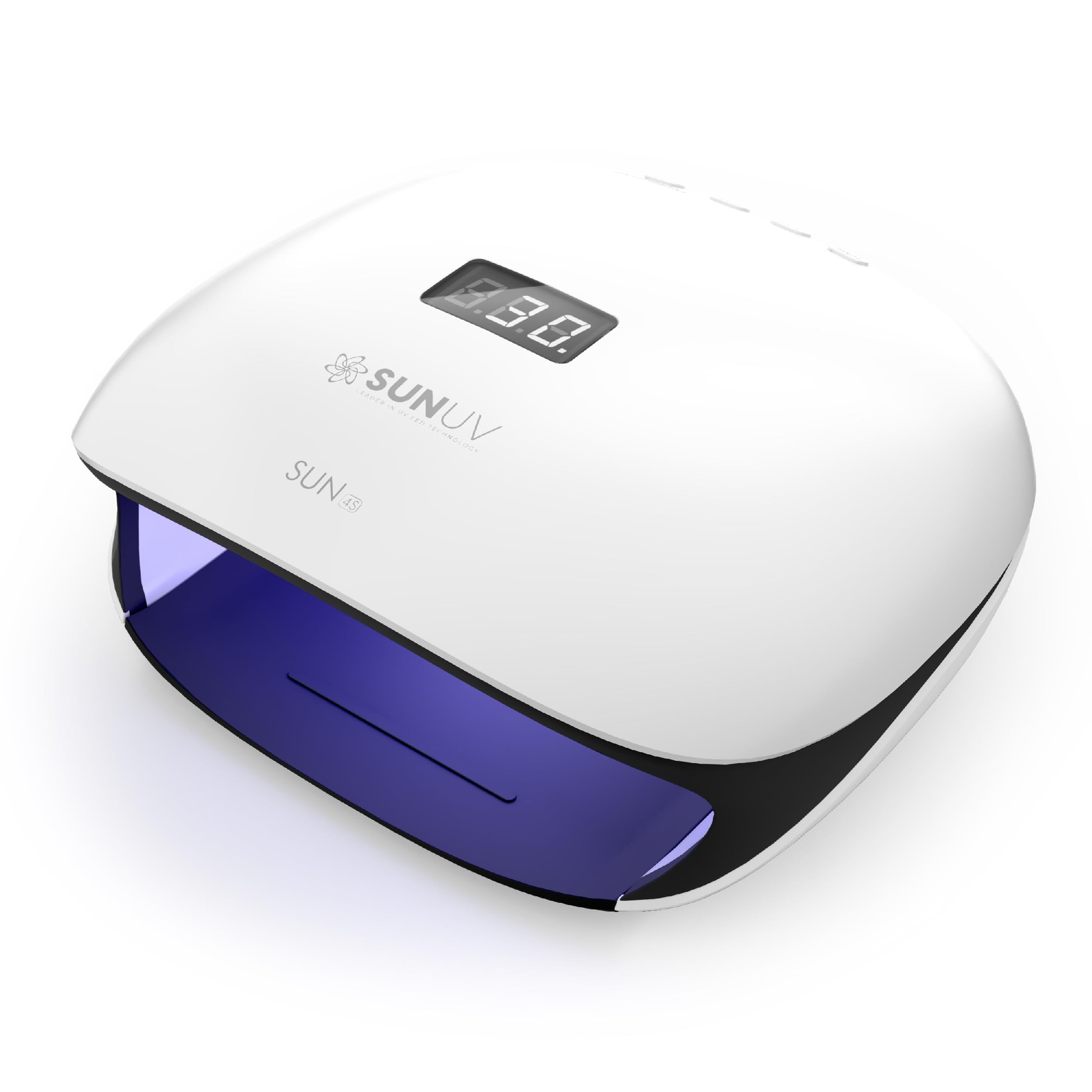 SUNUV SUN4S UV LED nail lamp front view for quick at-home gel drying.