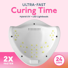 SUNUV SUN5 auto-sensor activates instantly for touch-free, efficient nail drying.