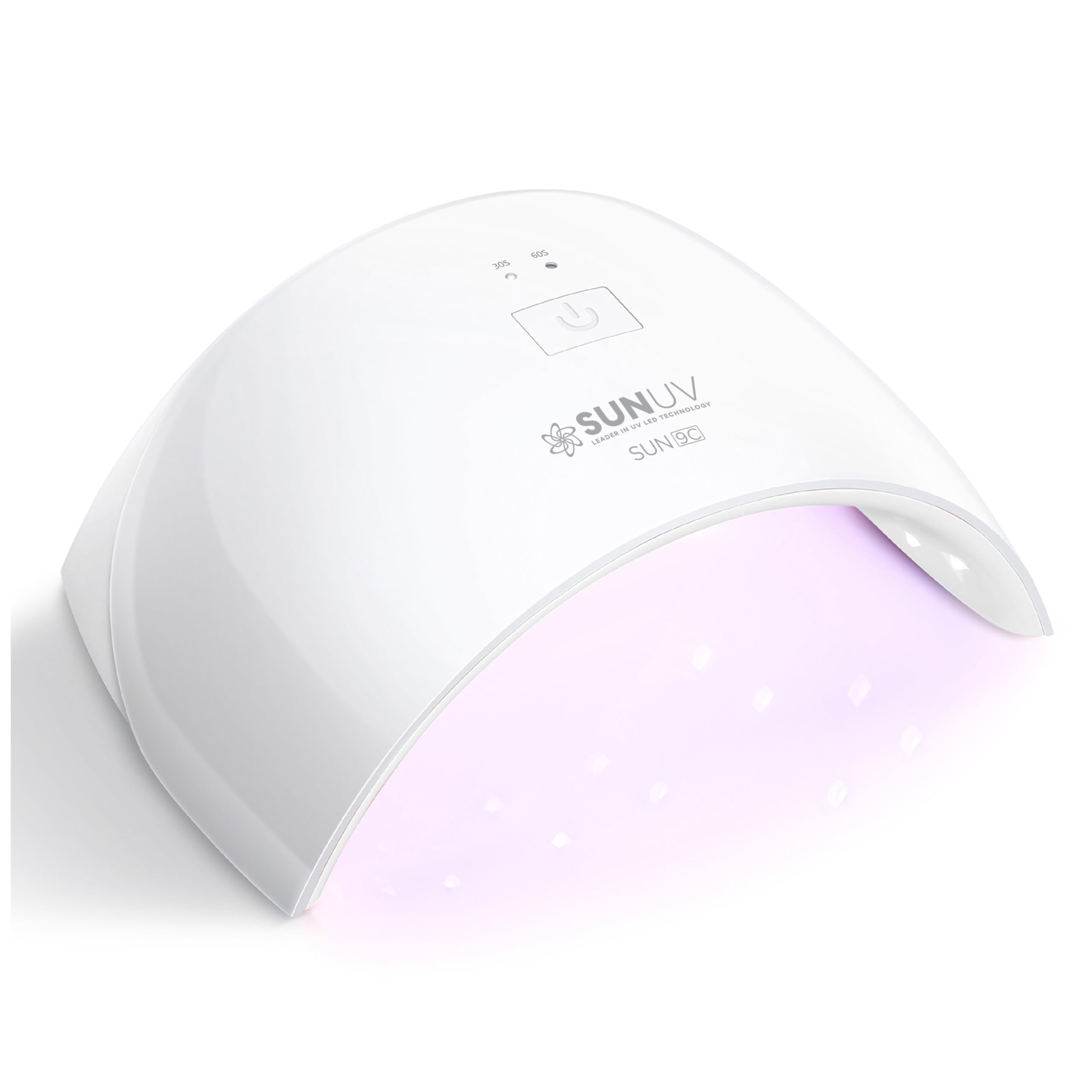 SUNUV SUN9C nail dryer front view compact white home use