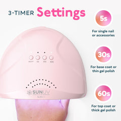 SUNUV SUNone Pink auto sensor action enabling hands-free use