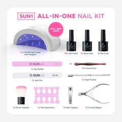 SUNUV SUNONE UV LED Lamp with 30 beads powering quick cures and auto sensor
