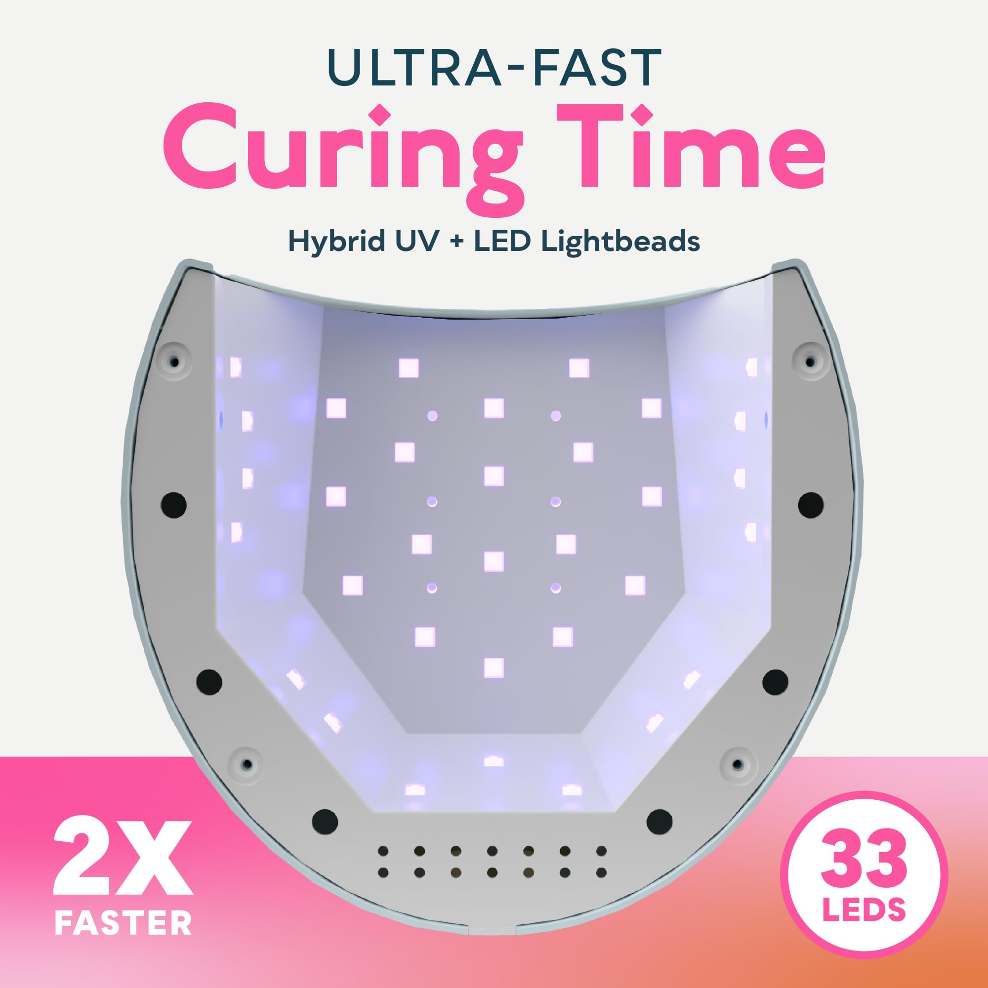 SUNUV UV LED Nail Lamp removable-base image demonstrates flexible gel artistry at home.