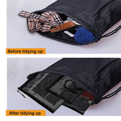 SUPACOOL nylon toiletry bag close-up highlights quick-dry material for easy bathroom packing