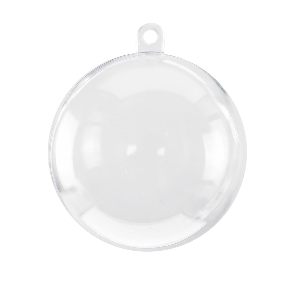 Super Z Outlet bath bomb mold shells, clear acrylic, ideal for DIY decorating and creating bath bombs.