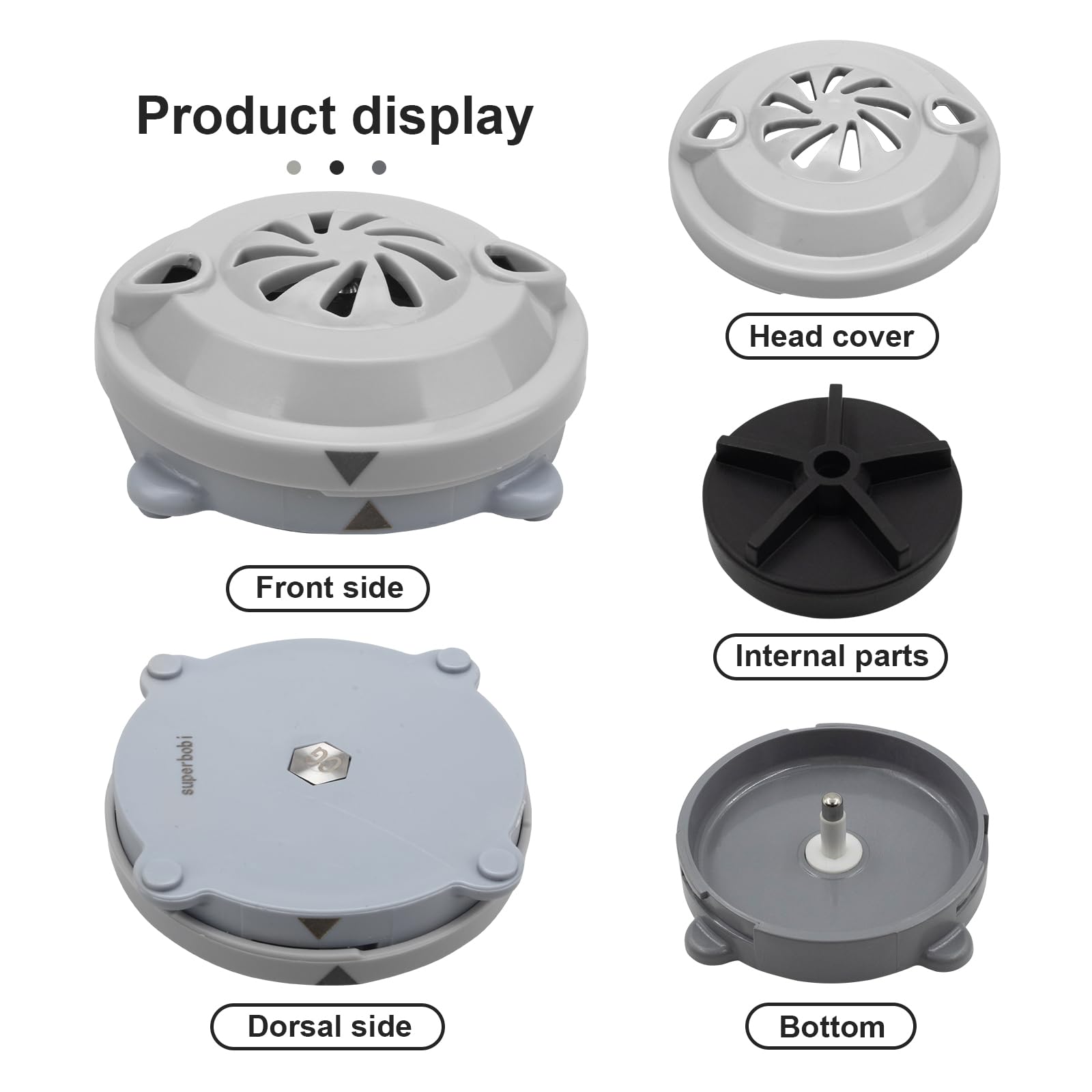 SuperDi BF-004 jet head cover protects components for durable spa sessions