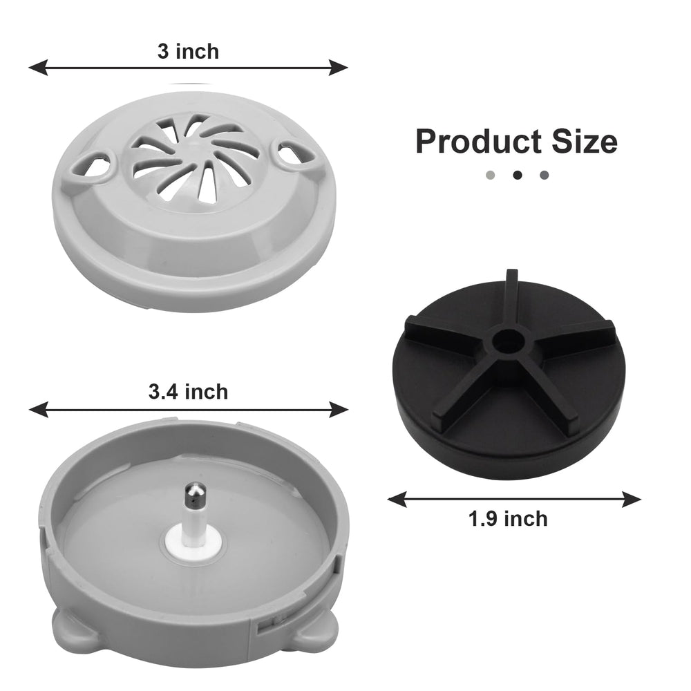 SuperDi BF-004 magnetic impeller component ensures consistent water flow