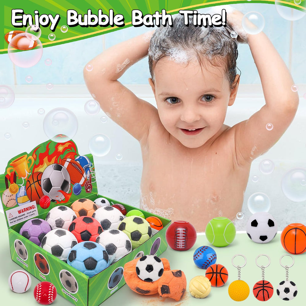 SUPERGFS bubble bath and scent create a playful tub experience