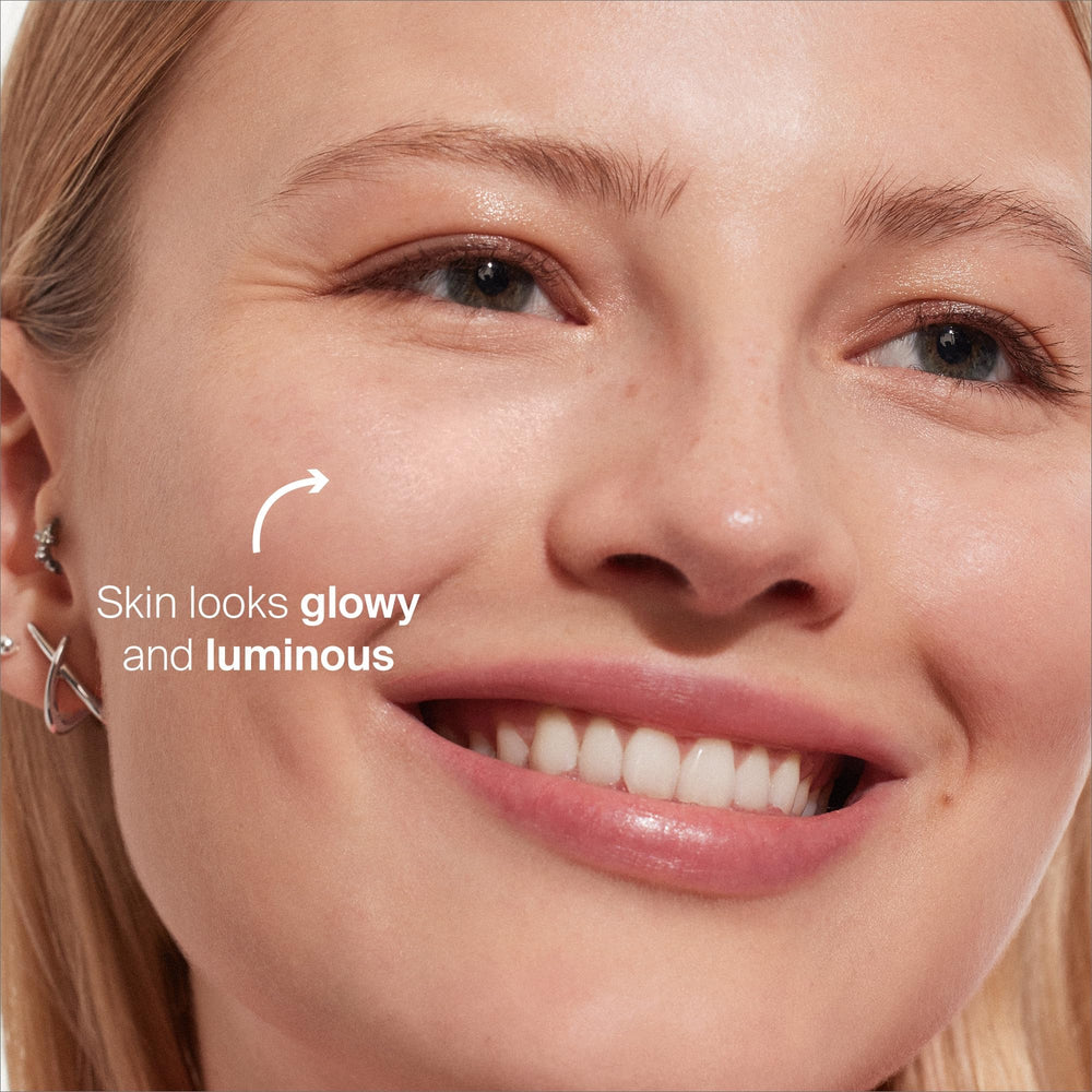 Supergoop Glowscreen Dawn vitamin B5 boost for a supple glow