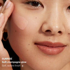 Supergoop! Glowscreen Drops Sunrise packaging highlights travel-ready design for daily use.