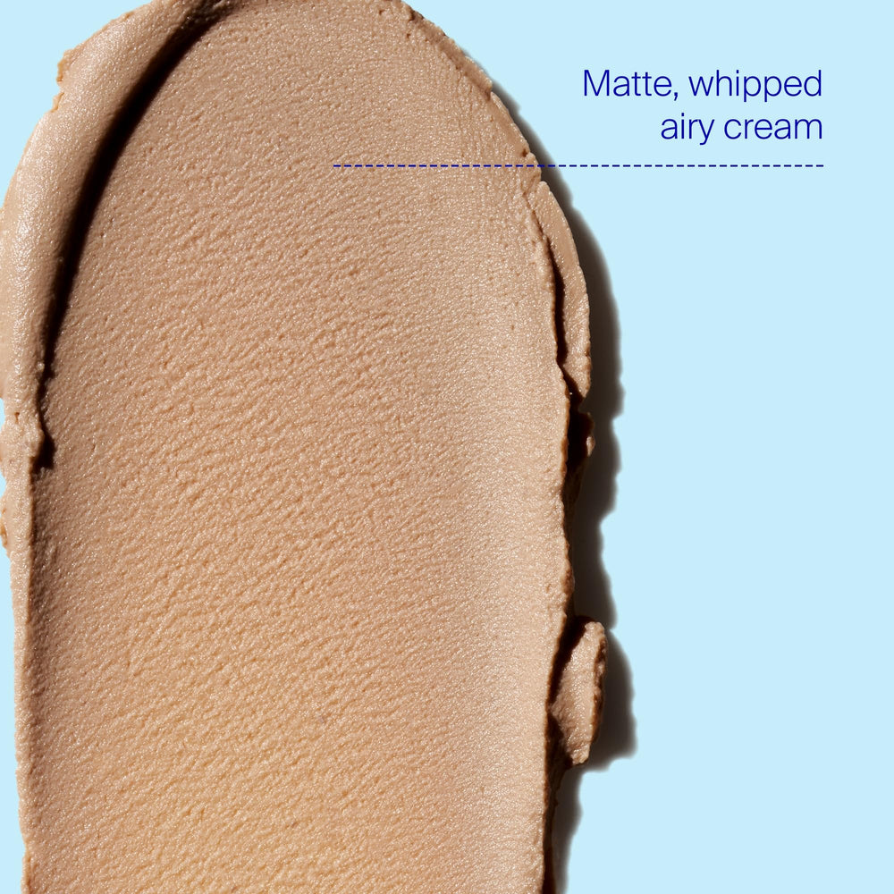 Mattescreen neutral tint swatch blends with many skin tones.