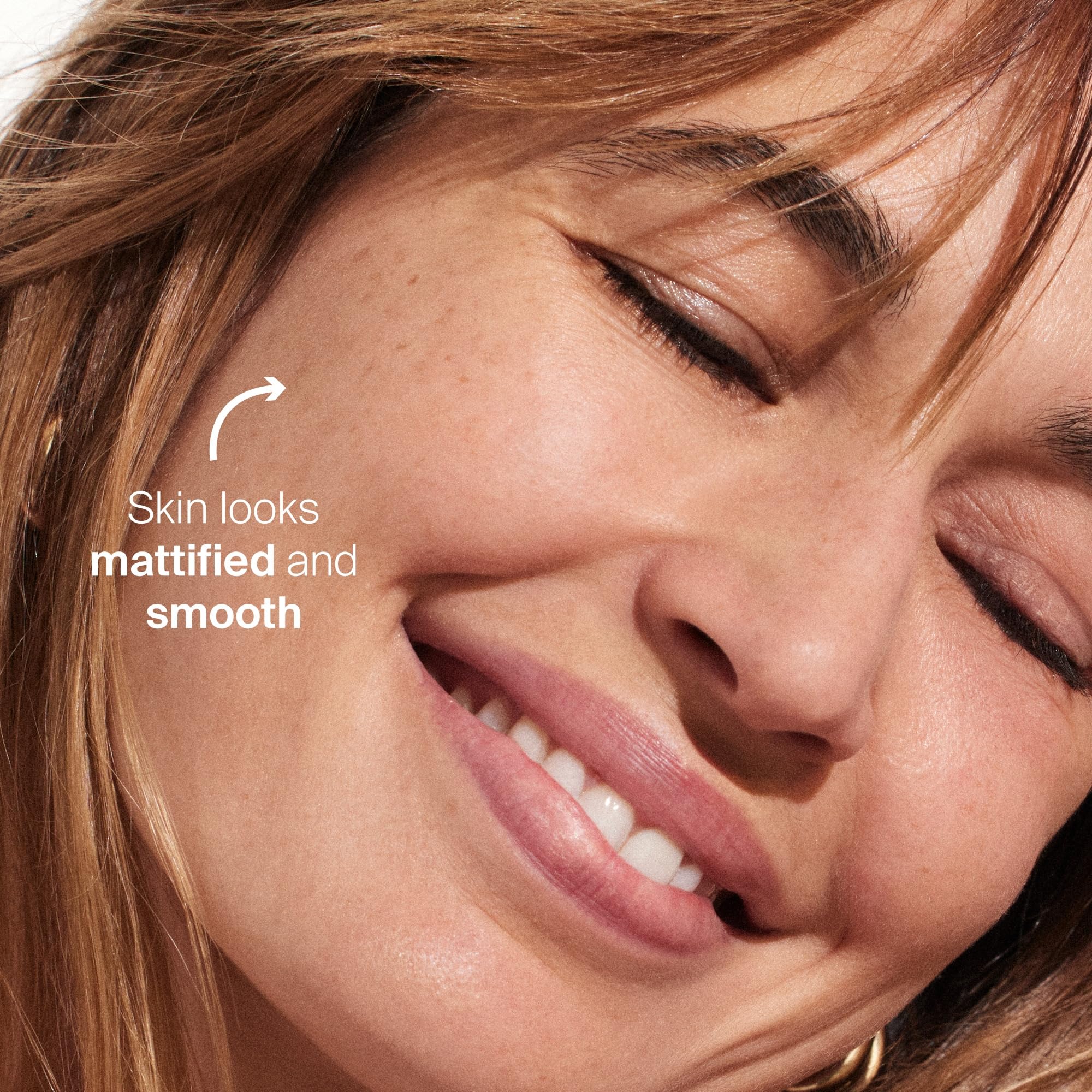 Supergoop! Mineral Mattescreen matte finish helps control shine all day.