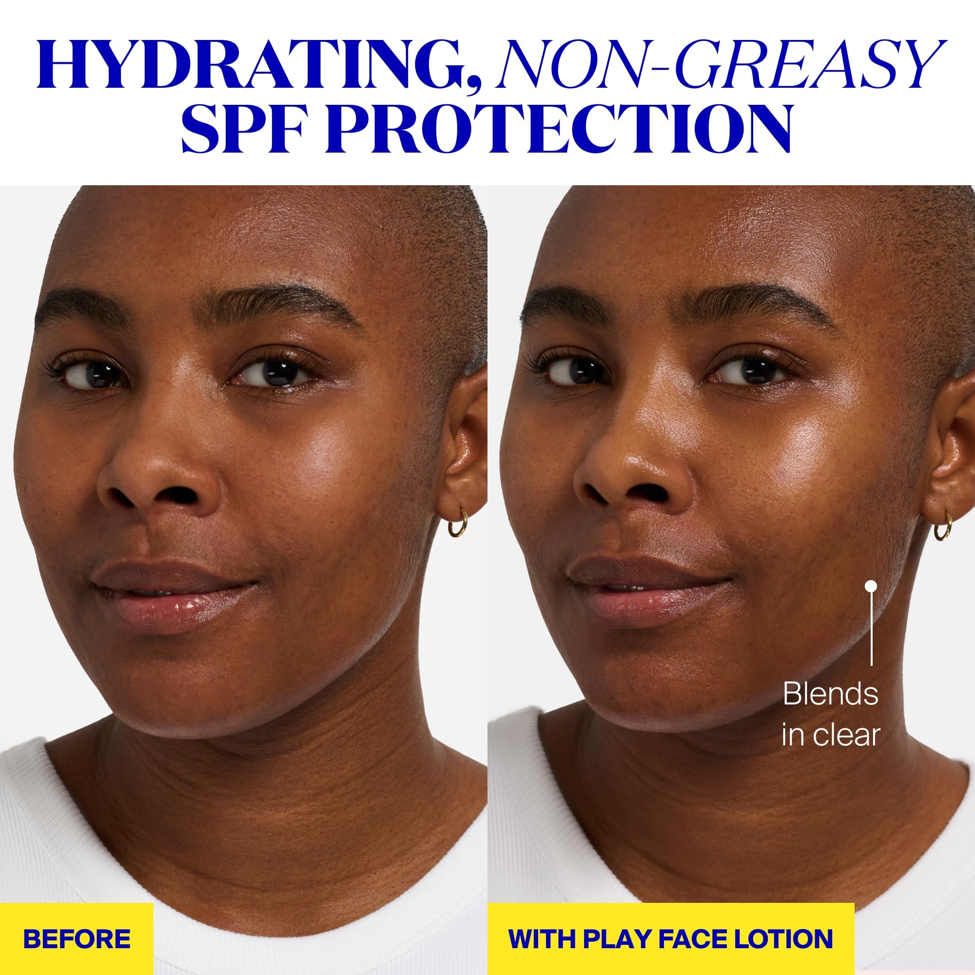 Supergoop! PLAY Everyday Face Lotion fragrance-free formula suitable for sensitive skin.