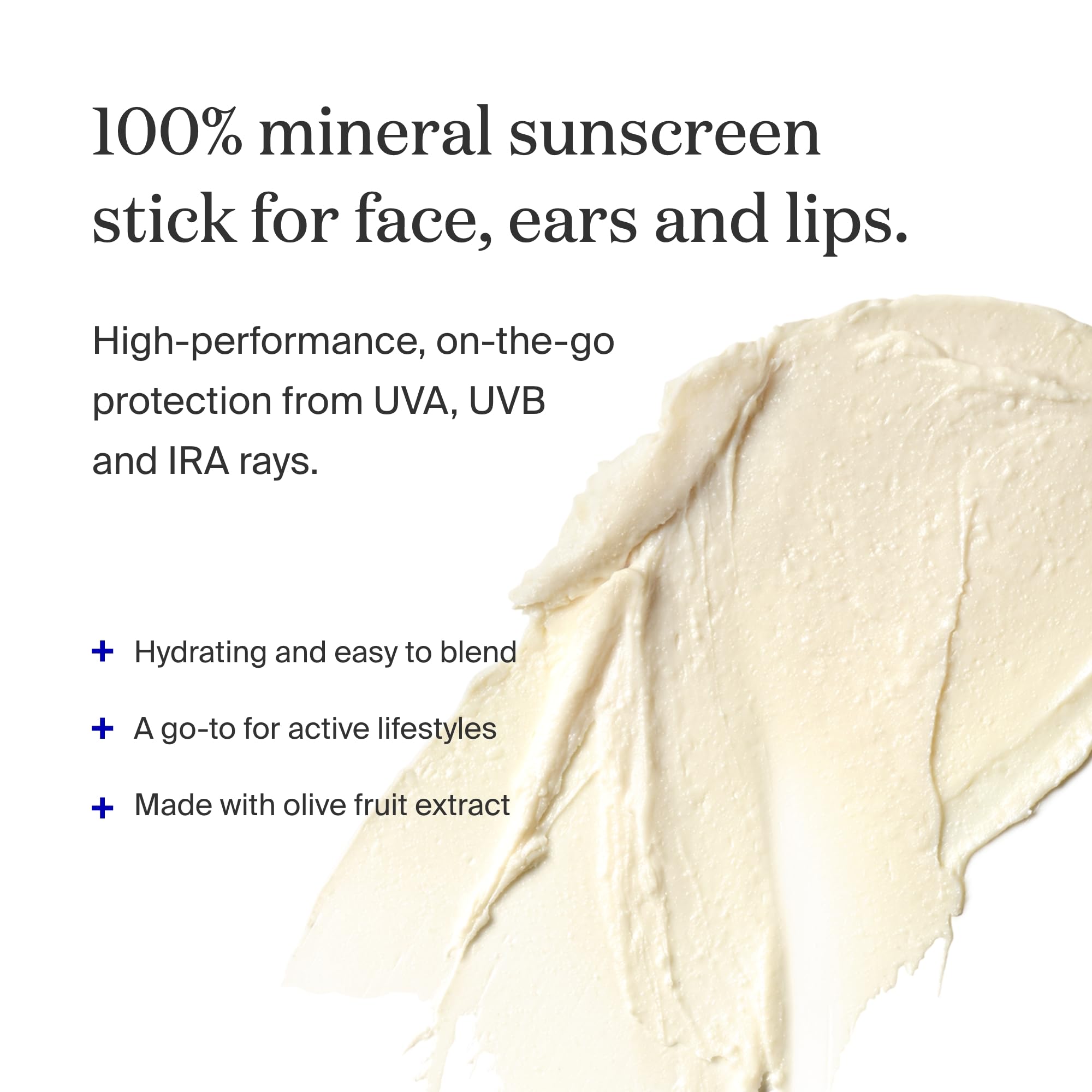 Supergoop PLAY Mineral Stick SPF 50 for lips provides easy mineral-based sun defense