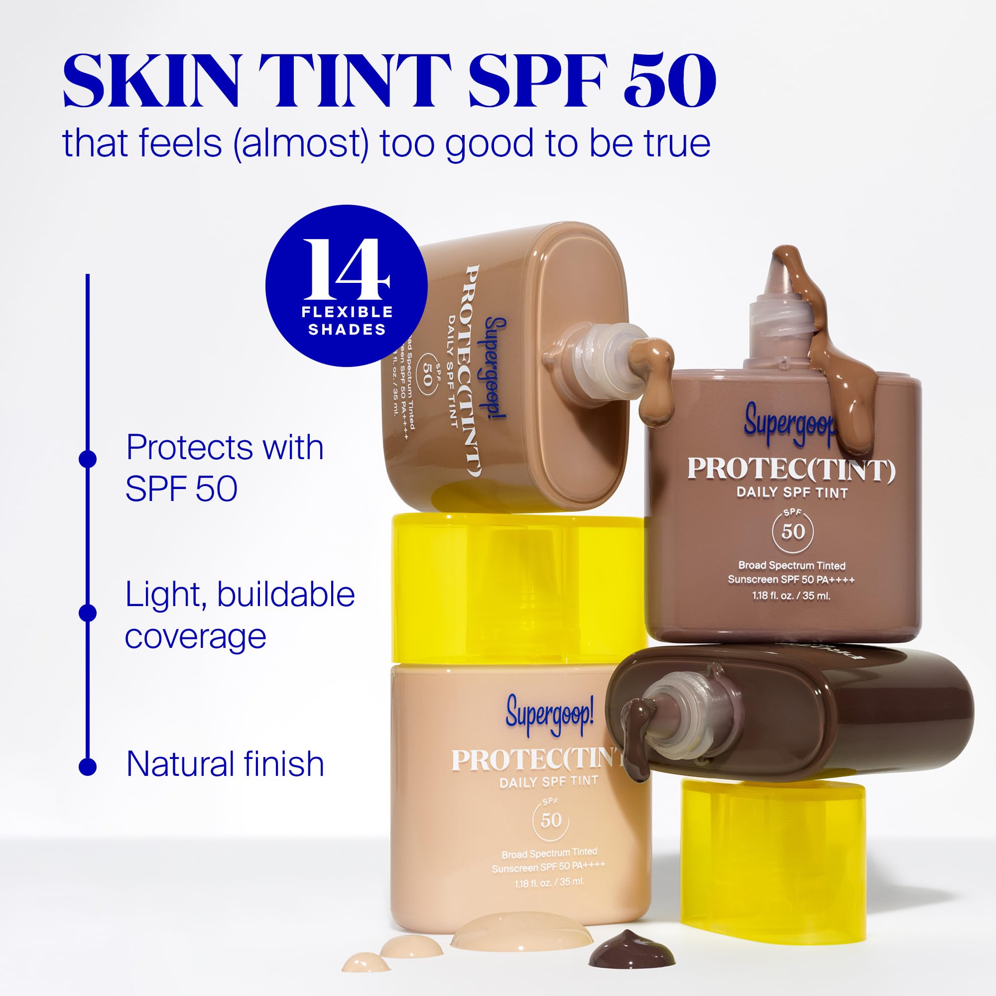 Protec(tint) Light buildable coverage demo demonstrates immediate smoothing effect.