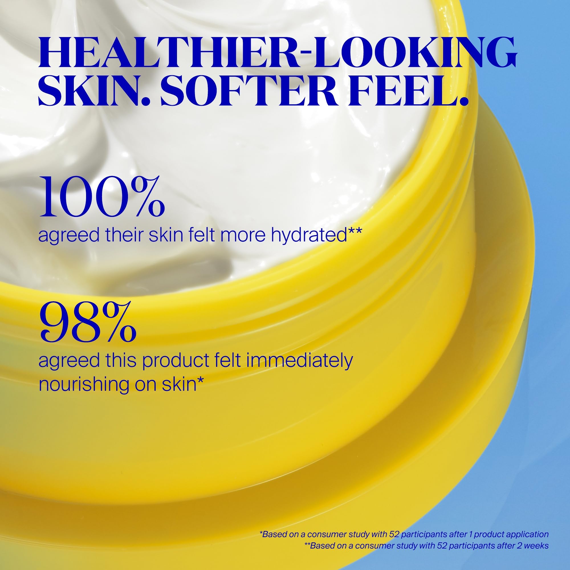 Superscreen texture on skin illustrates lightweight melt-in hydration for daytime routine