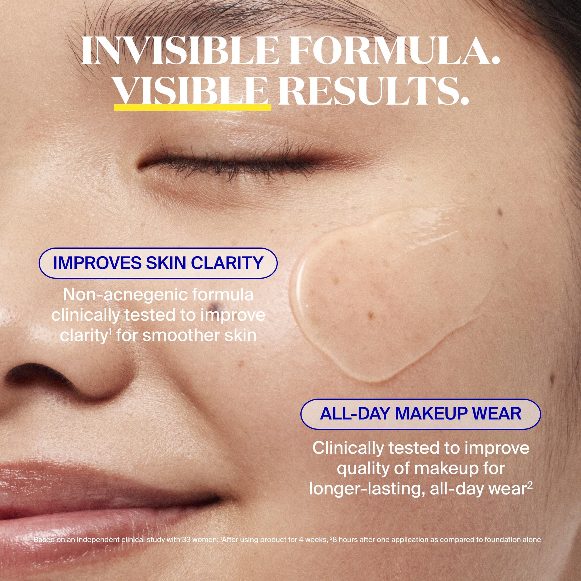 Supergoop Unseen Sunscreen ingredients include bisabolol and licorice for soothing clarity.
