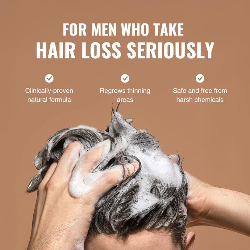 Superior Mane healthy scalp rinse shot shows cleansing and hair vitality boost.